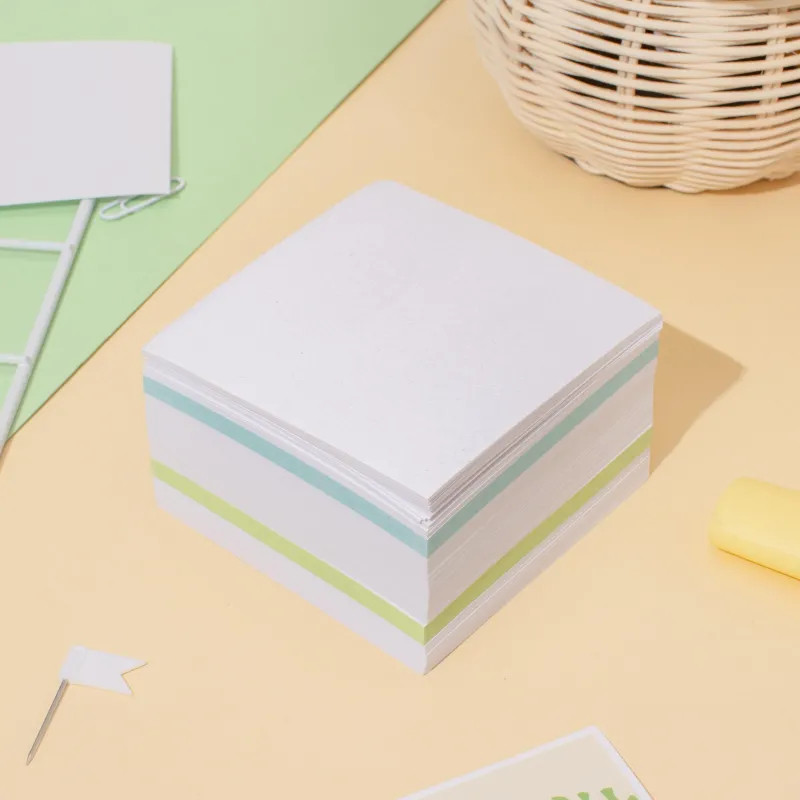 Блок для записей Attache Economy запасной 9х9х5 цветной 65-80г