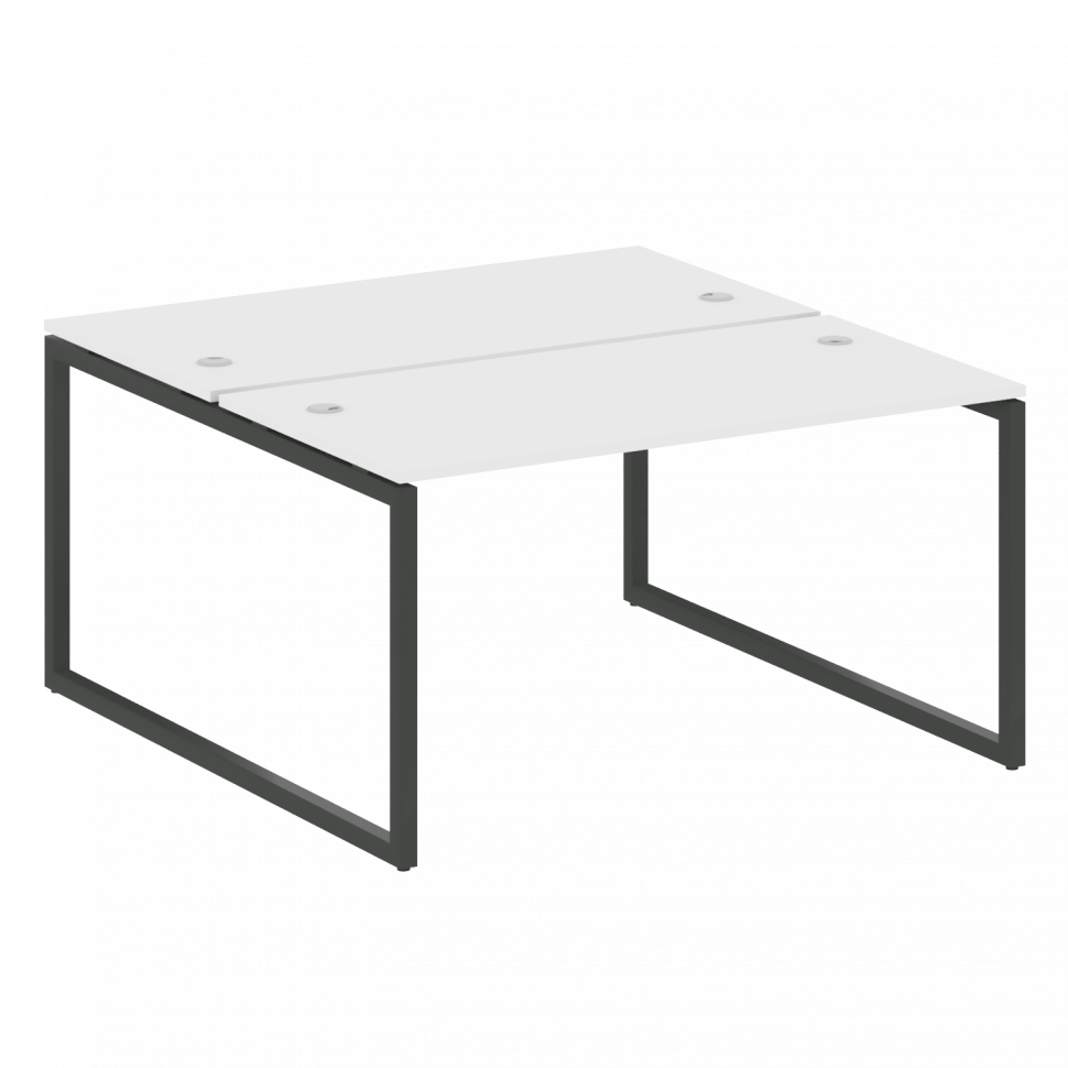 Metal System Quattro Рабочая станция на О-образном м/к 40БО.РАС-СП-2.3 Белый/Металл Антрацит 1400*14 Metal System Quattro Рабочая станция на О-образном м/к 40БО.РАС-СП-2.3 Белый/Металл Антрацит 1400*14