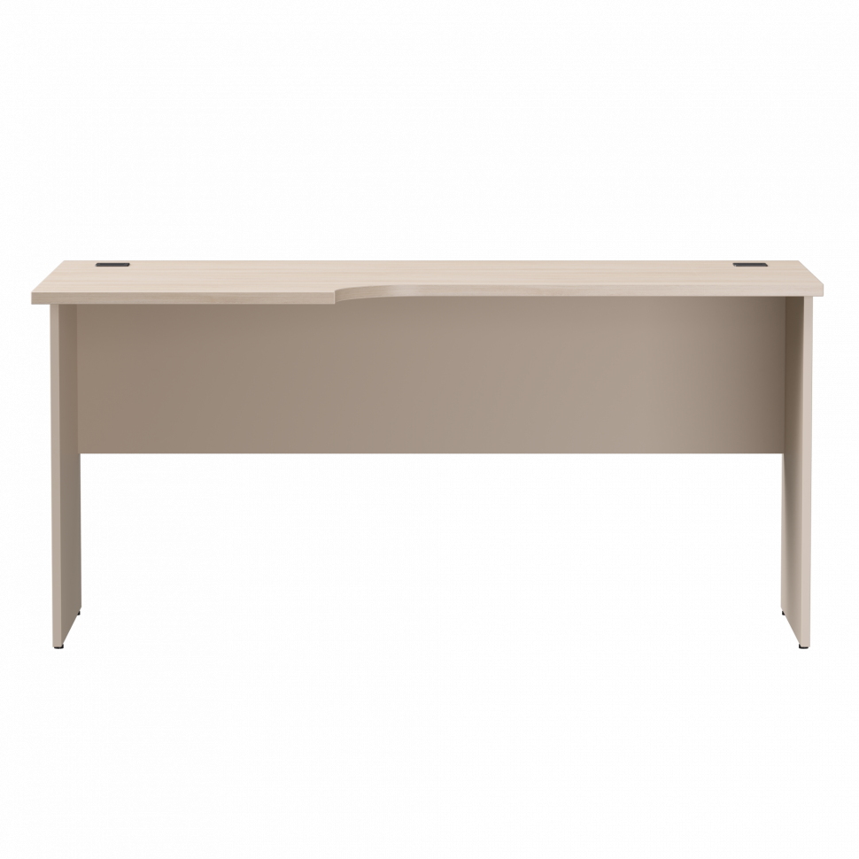 Стол эргономичный левый Everprof EVO (ЭВО) опоры ЛДСП 1580х670(870)x755 мм Дуб Соната/Кашемир