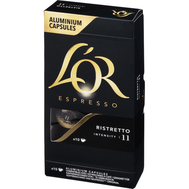 Кофе в капсулах L'OR Espresso Ristretto, 10шт/уп