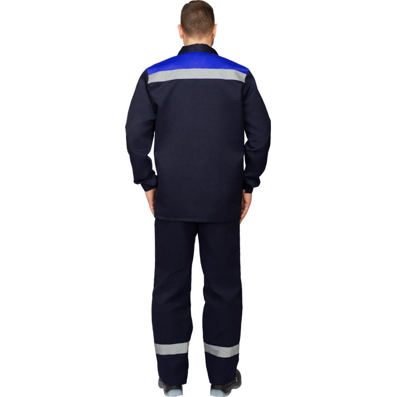 Костюм летний муж. л16-КБР с СОП син/вас (р.56-58) 170-176
