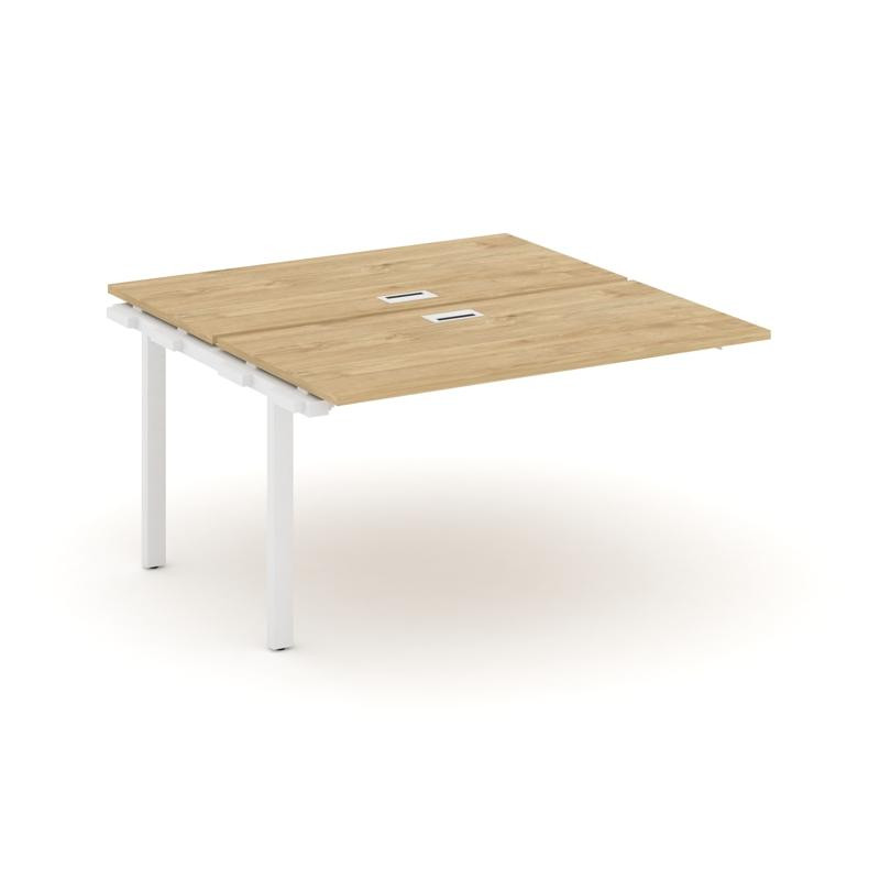 Style Project Проходной наб. элем. SN-59P.DNRS-011 Тиквуд Светлый/Металл Белый/Белый Заглушка 980*14