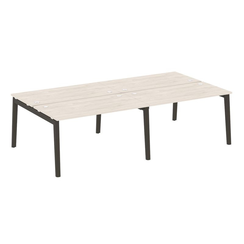 Onix Wood Рабочая станция OW.D.RS-4.3.7 Денвер Светлый/Дуб Темный/Металл Антрацит 2760*1475*750