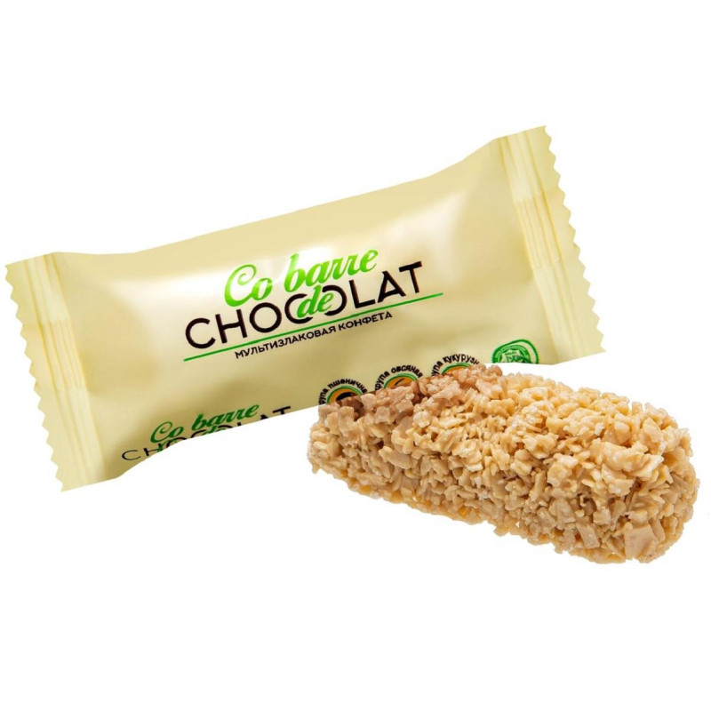 Конфеты шоколадные Co barre de Chocolat ассор.мультиз.с бел,тем.кон.гл,900г