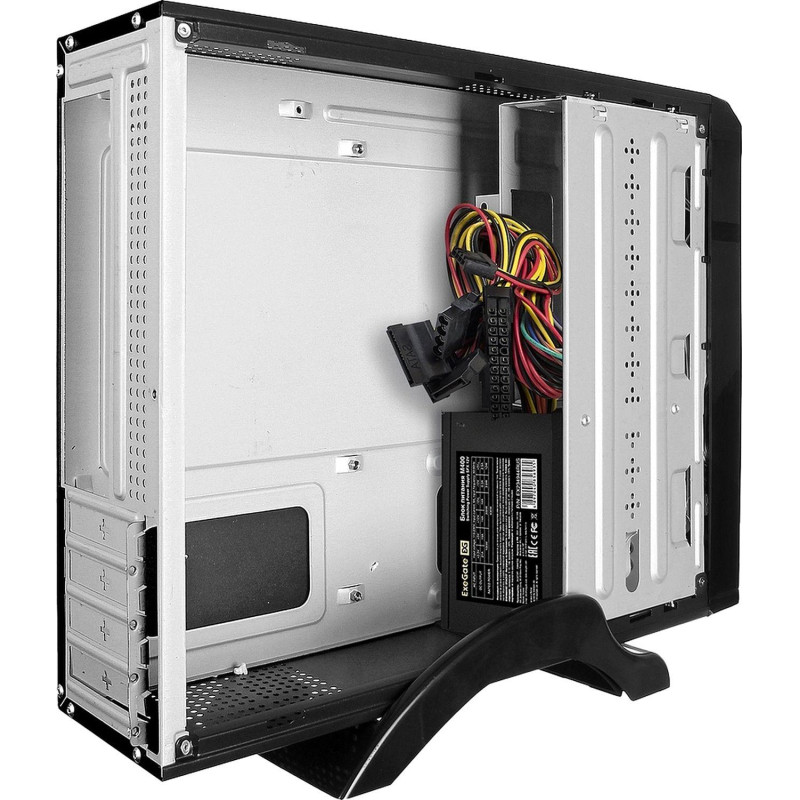 Корпус Desktop ExeGate MI-208-M400 mini-ITX/mATX, 400Вт черный(EX268695RUS)