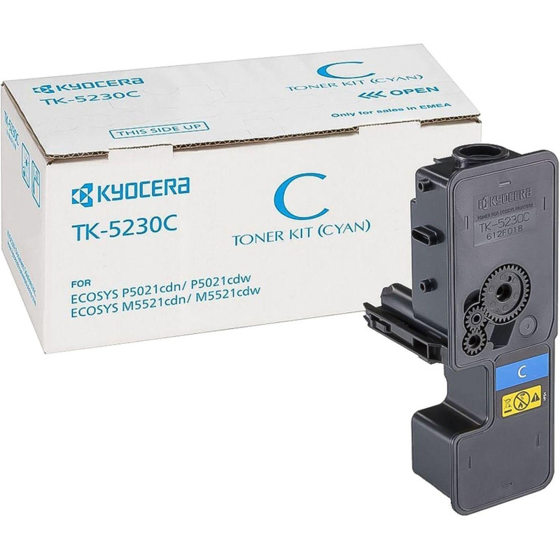 Тонер-картридж Kyocera TK-5230C (1T02R9CNL0) гол. для P5021cd/M5521cd
