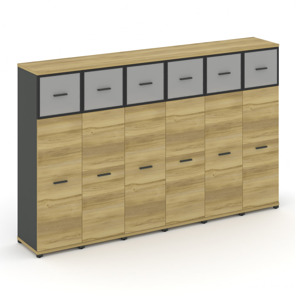 Concept Шкаф 6 узких секций, 4 ниши CN.STU-464 RMB A Дуб Винченцо/Антрацит/Металл Антрацит/Сатин 250 Concept Шкаф 6 узких секций, 4 ниши CN.STU-464 RMB A Дуб Винченцо/Антрацит/Металл Антрацит/Сатин 250