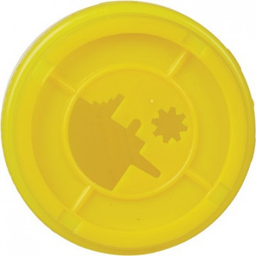 Емкость-контейнер д/сбора ост.инстр.с иглосъем.Б Жел.1,5л.ОЛДАНС