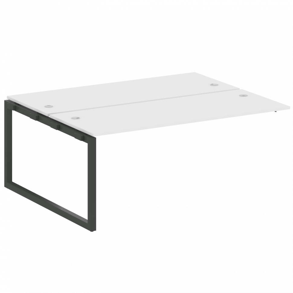 Metal System Quattro Проходной элемент рабочей станции на О-образном м/к 50БО.ПРС-СП-2.5 Белый/Метал Metal System Quattro Проходной элемент рабочей станции на О-образном м/к 50БО.ПРС-СП-2.5 Белый/Метал