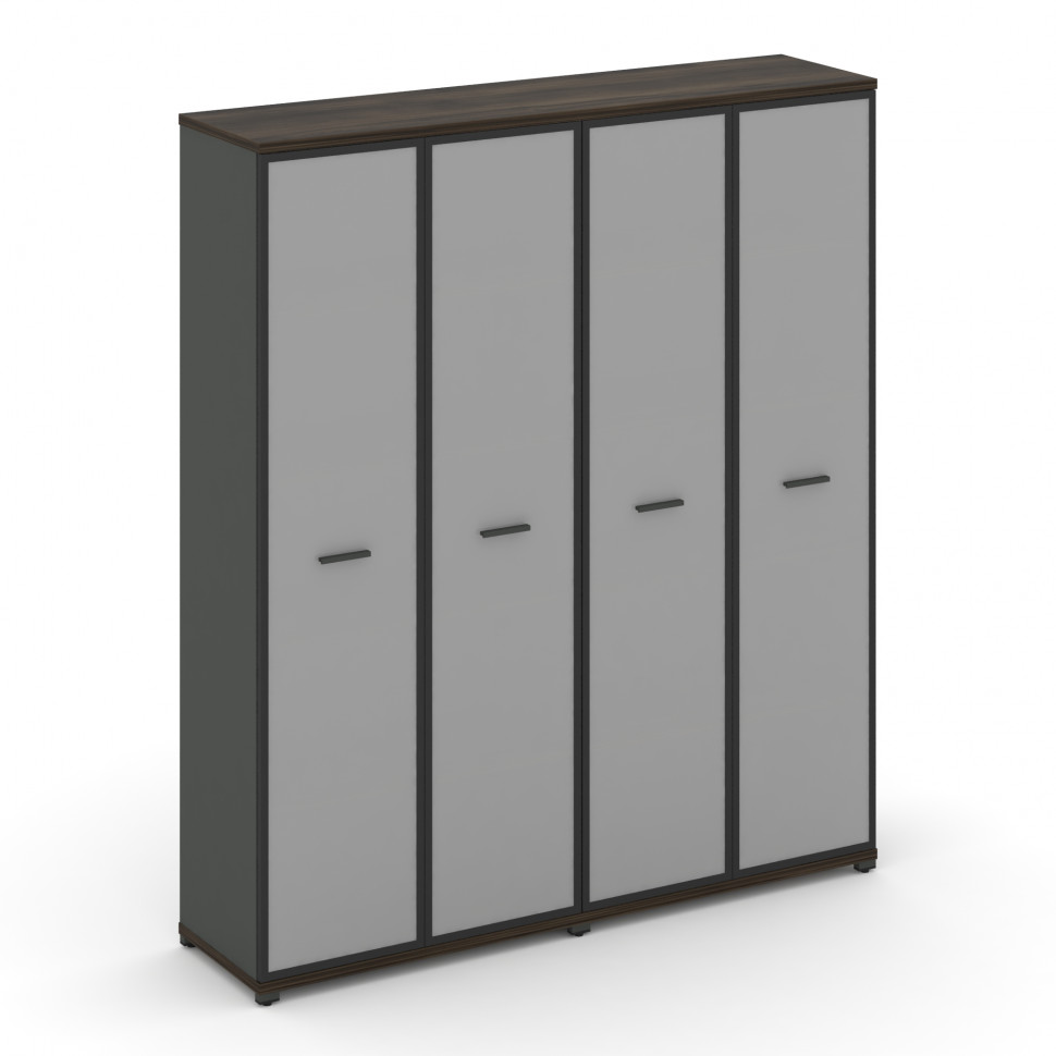 Concept Шкаф 2 широкие секции, 5 ниш CN.STS-528 RMB A Дуб Мали/Антрацит/Металл Антрацит/Сатин 1668*4 Concept Шкаф 2 широкие секции, 5 ниш CN.STS-528 RMB A Дуб Мали/Антрацит/Металл Антрацит/Сатин 1668*4