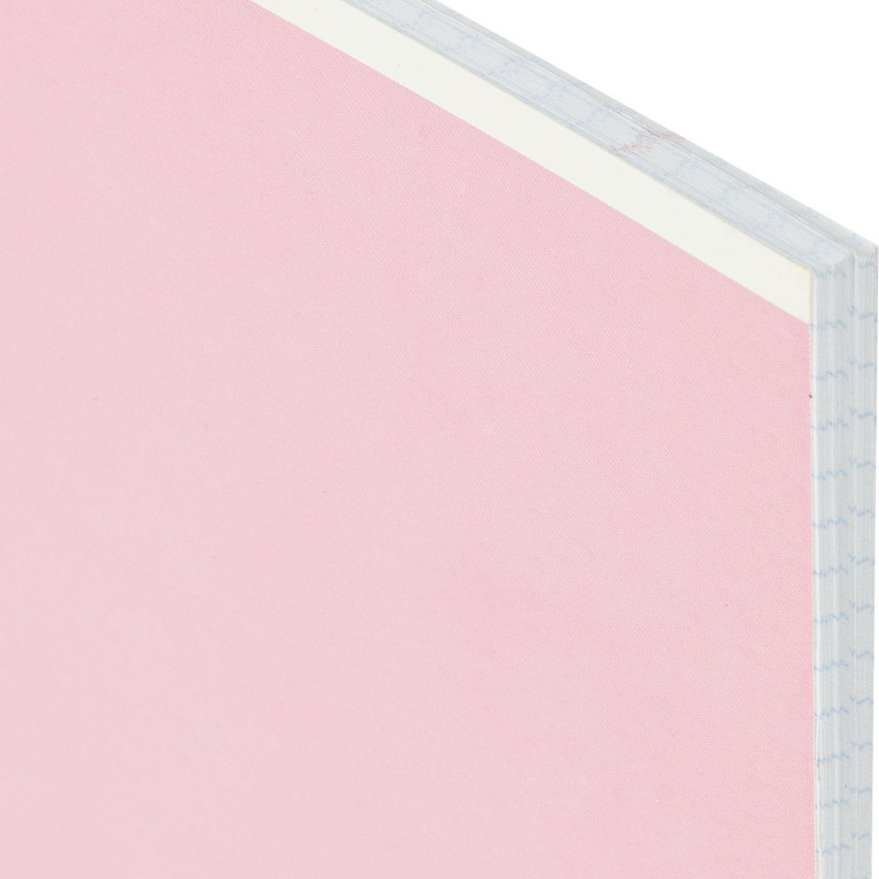 Тетрадь общая А5 80л Attache Акварель гребень картон розовый