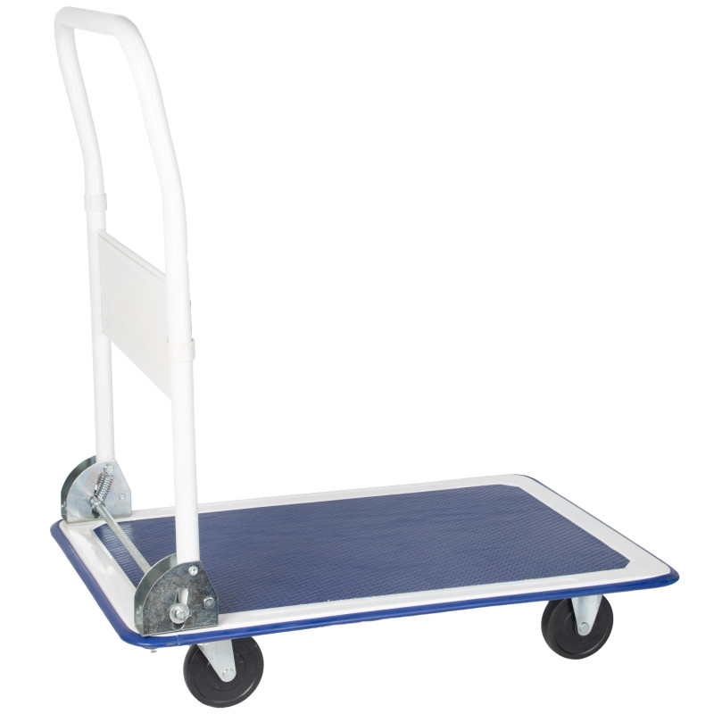 Тележка платформенная 150 кг TOR PH150 (резиновые колеса), 1004024