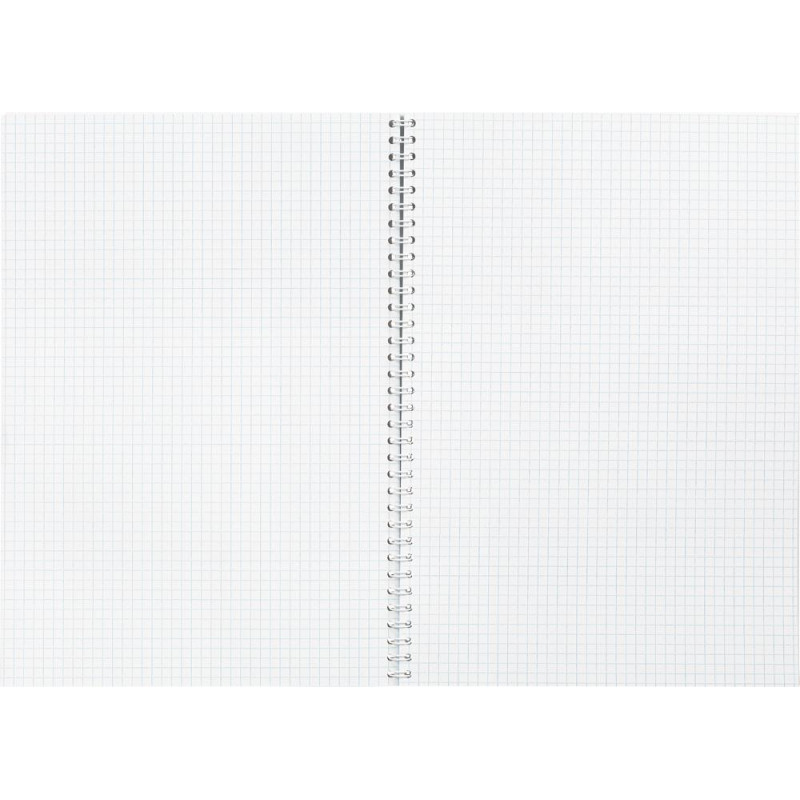 Бизнес-тетрадь А4,80л,кл,греб,обл.мат.лам. Attache Selection Pastel Полосы