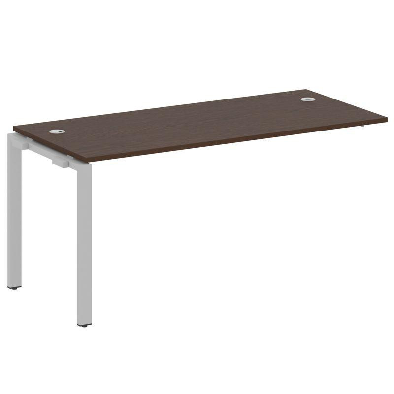 Metal System Проходной элемент рабочей станции на П-образном м/к БП.ПРС-СП-1.4 Венге Цаво/Металл Сер Metal System Проходной элемент рабочей станции на П-образном м/к БП.ПРС-СП-1.4 Венге Цаво/Металл Сер