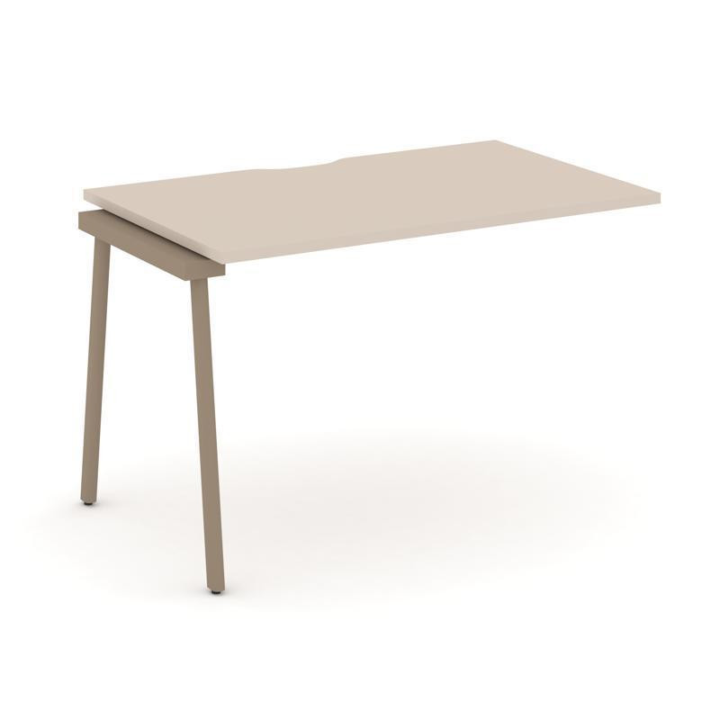 Estetica Наборный элемент рабочей станциии ES.1.NRS-2-VP Капучино/Металл Латте 1180*730*750 Estetica Наборный элемент рабочей станциии ES.1.NRS-2-VP Капучино/Металл Латте 1180*730*750