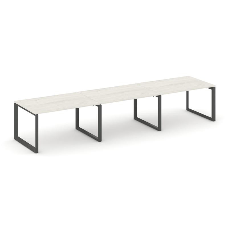 Style Project Стол переговорный SN-59O.SPRG-022.3 Дуб Наварра/Металл Антрацит 3540*980*750