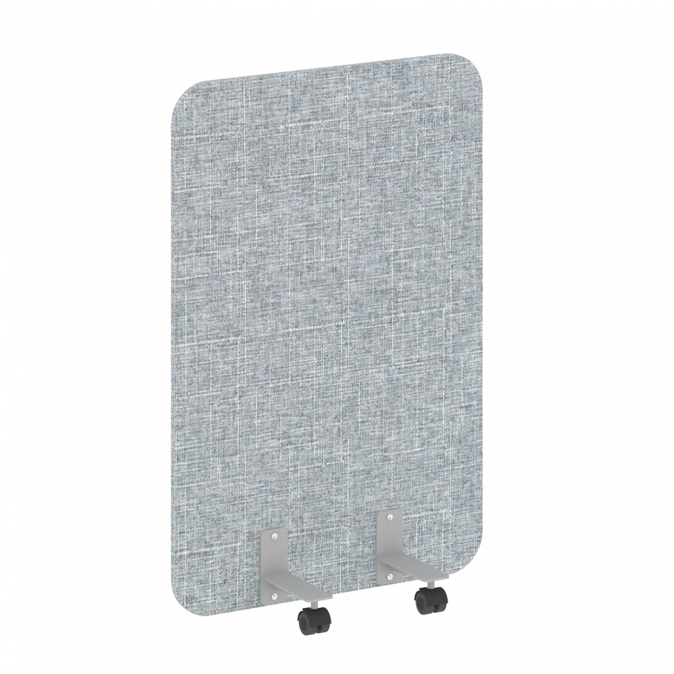 R-line soft Перегородка на металлических опорах, на роликах AP.R-80-120 Romeo 13/Металл Серый 800*28