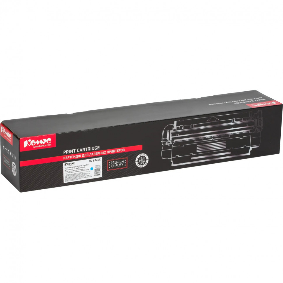 Тонер-картридж КОМУС TK-8345C гол. для Kyocera 2552ci