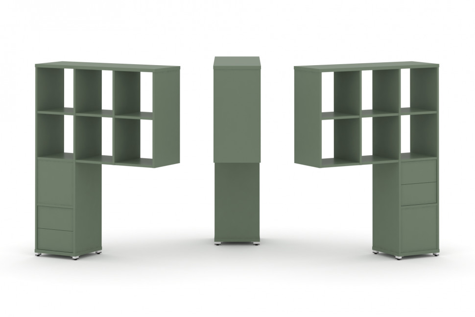 Concept Надставка высокая CN.DNV-008 Кобо/Металл Белый 1099*350*1486