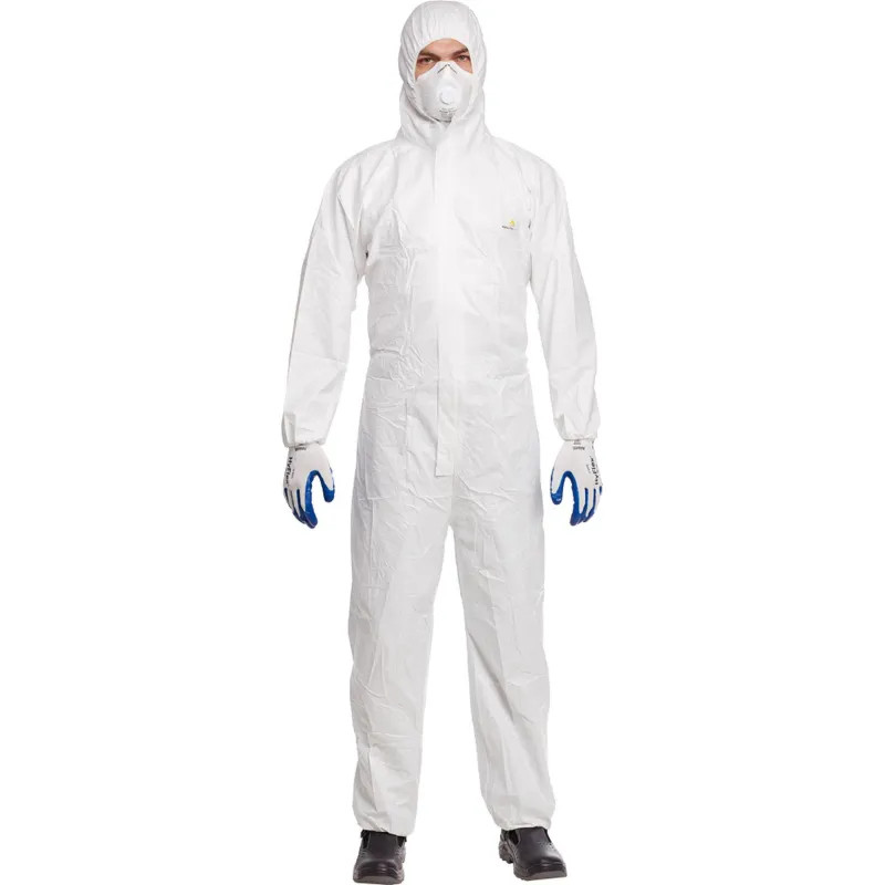 Комбинезон одноразовый с кап DELTA PLUS DT115 белый р-р L (DT115GT)