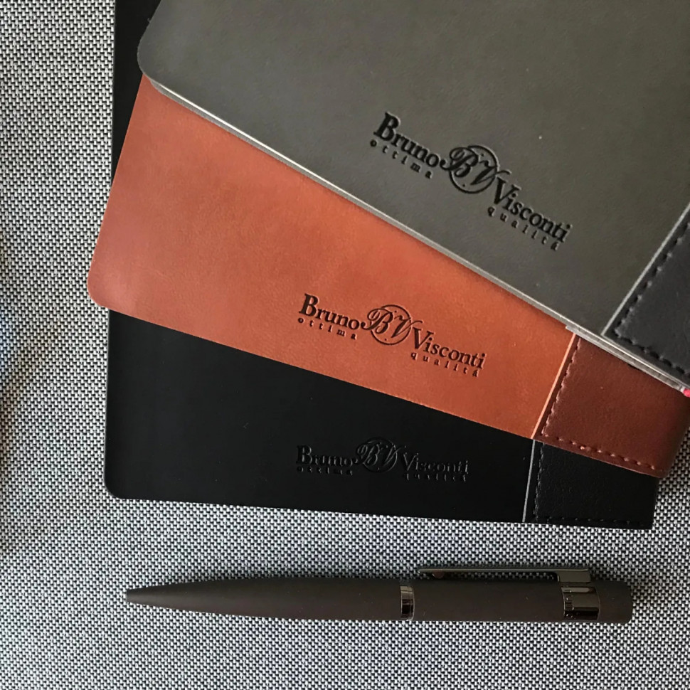 Ручка шариковая автоматическая Verona 1мм коричневый корп футляр 20-0217/01