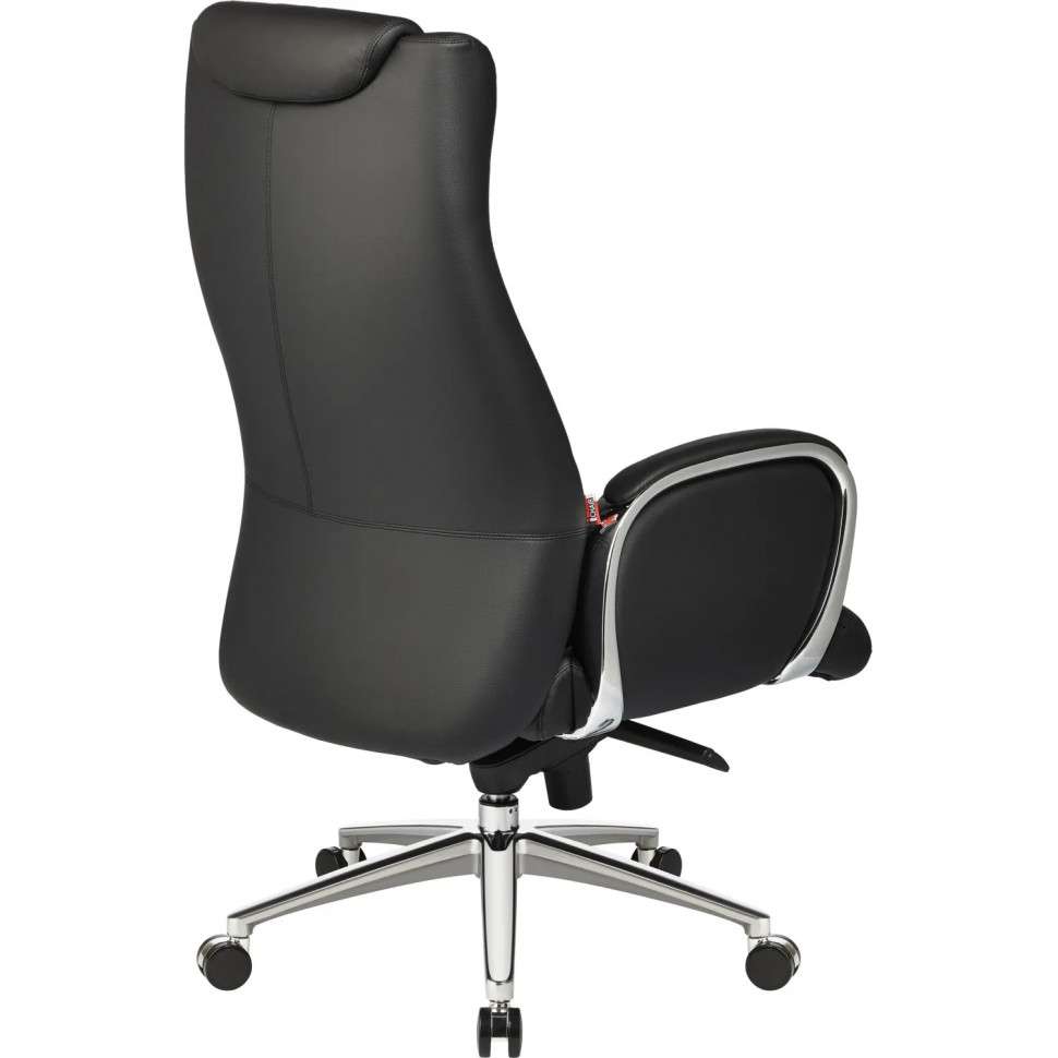 Кресло BN_Jl_Руководителя Echair-545 ML кожа черная, хром