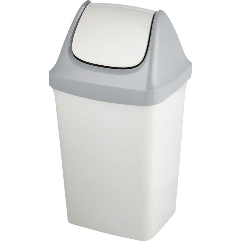 Контейнер для мусора Luscan  Swing серый, 50л