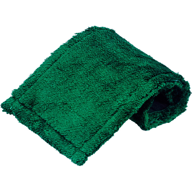 Насадка МОП 40х13 см микрофибра ухо+карман зеленый MF2088