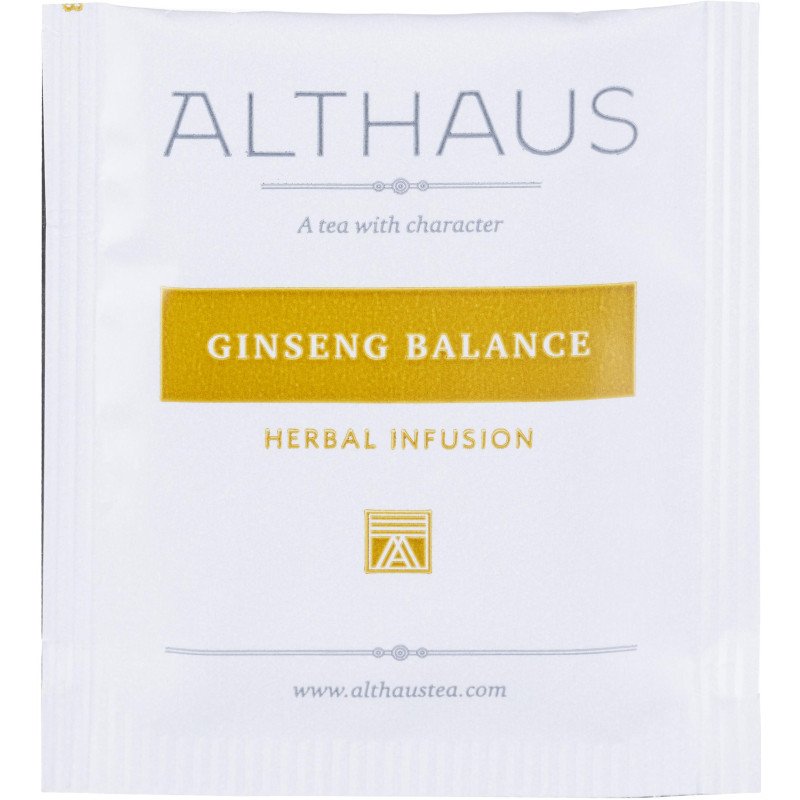 Чай Althaus Ginseng balans Deli Pack 20пак x 1.75г TALTHB-DP0024
