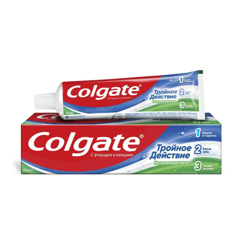 Зубная паста COLGATE Тройное Действие 100мл Зубная паста COLGATE Тройное Действие 100мл