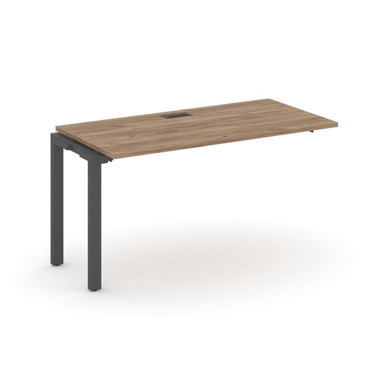 Style Project Проходной наб. элем. SN-59P.ONRS-004 Дуб Табак/Металл Антрацит/Черный Заглушка 1580*60