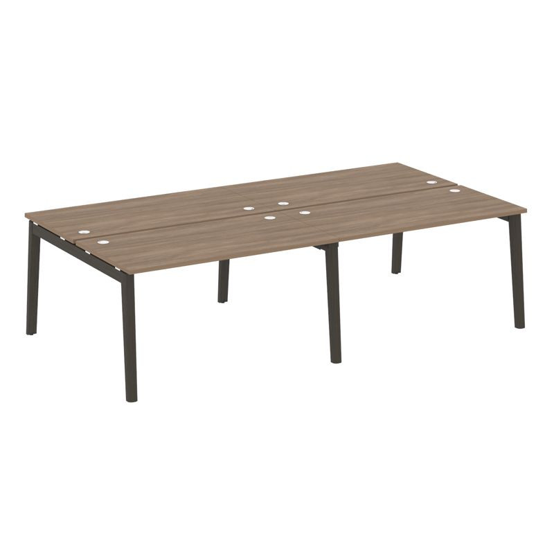 Onix Wood Рабочая станция OW.D.RS-4.3.7 Дуб Аризона/Дуб Темный/Металл Антрацит 2760*1475*750