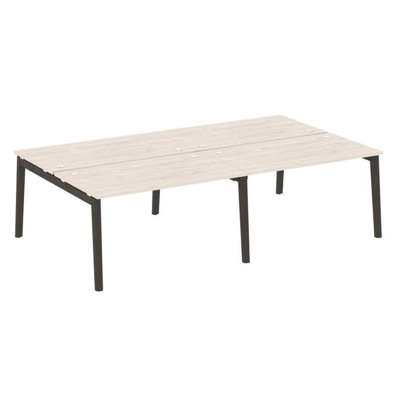 Onix Wood Рабочая станция OW.D.RS-4.3.8 Денвер Светлый/Дуб Темный/Металл Антрацит 2760*1635*750