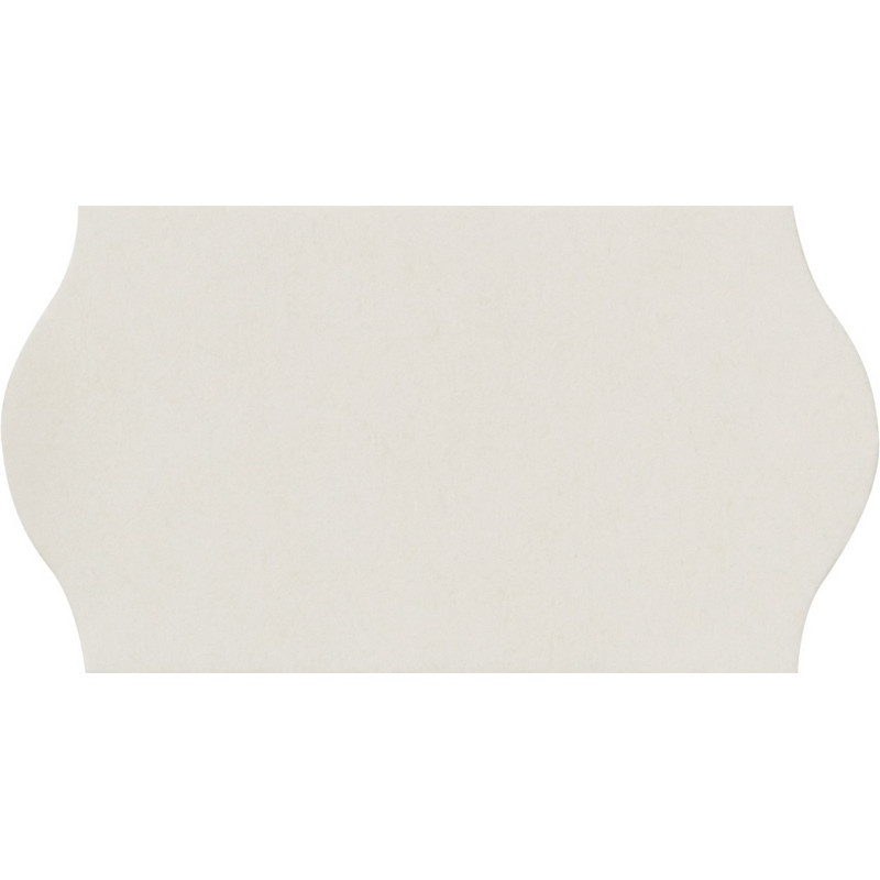 Этикет-лента Эконом 22х12 белая волна 1000шт/рул 10рул/уп