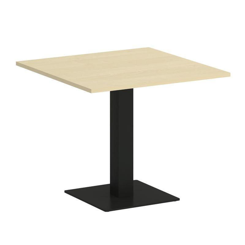 Riva Стол квадратный А.СПРГ-2 Клен/Металл Черный 900*900*750