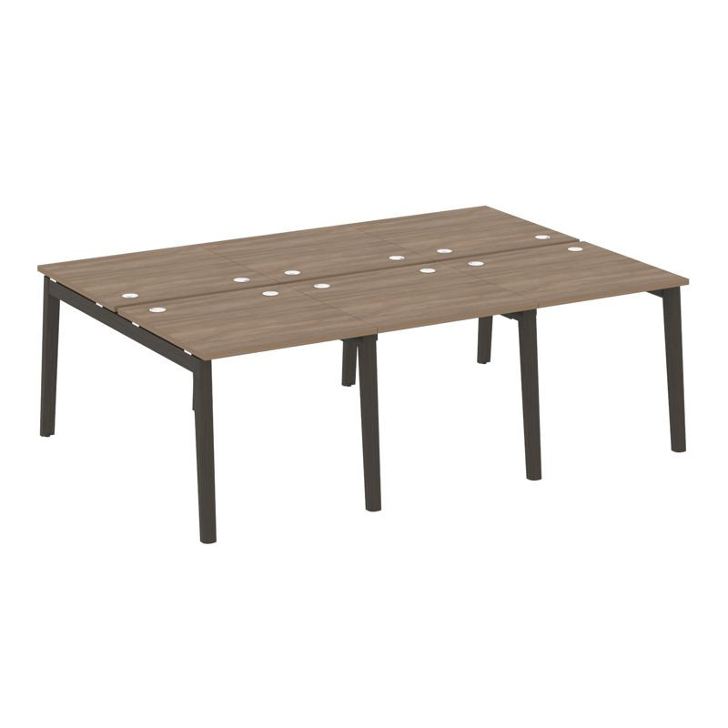 Onix Wood Рабочая станция OW.D.RS-6.0.8 Дуб Аризона/Дуб Темный/Металл Антрацит 2340*1635*750