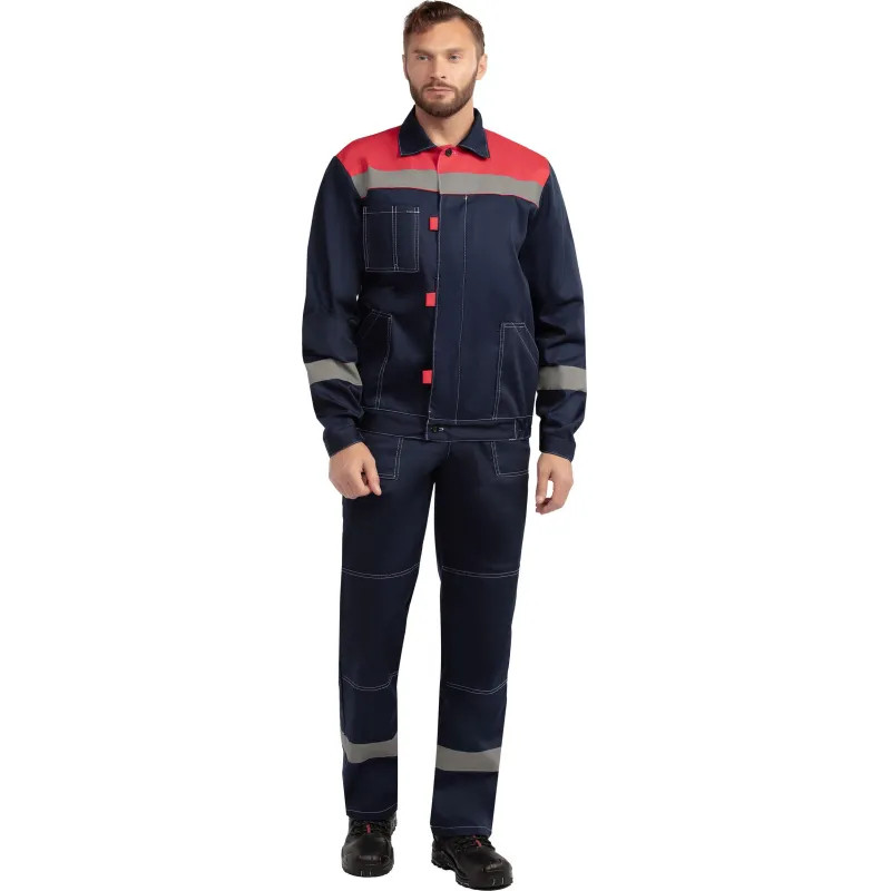 Костюм лет муж (куртка, пк) л20 син/крас 104-108/170-176 (Арсенал-СП)