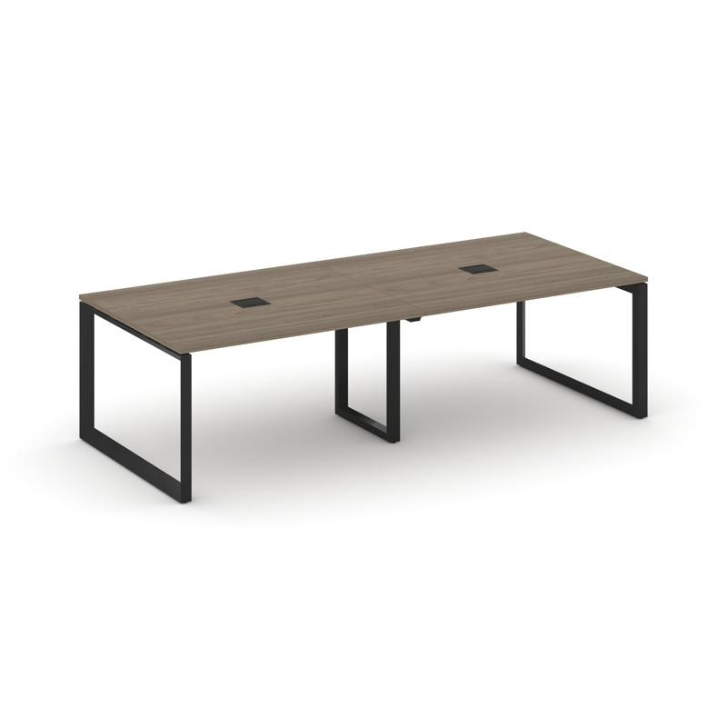 Style Project Стол переговорный SN-59O.SPRG-043 Вяз Благородный/Металл Черный 2760*1180*750