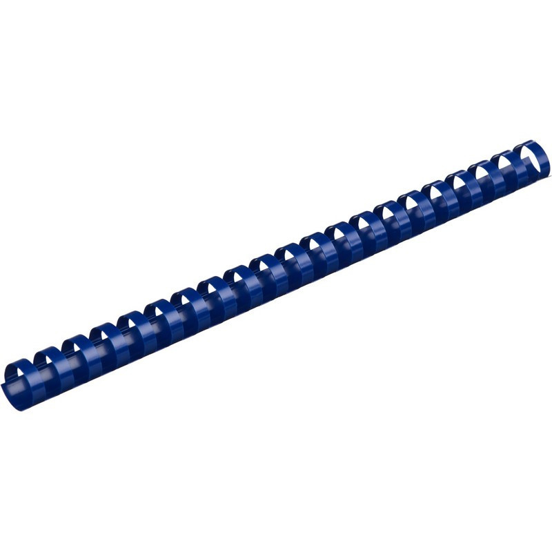 Пружины для переплета пластиковые Promega office 19мм синие 100шт/уп.