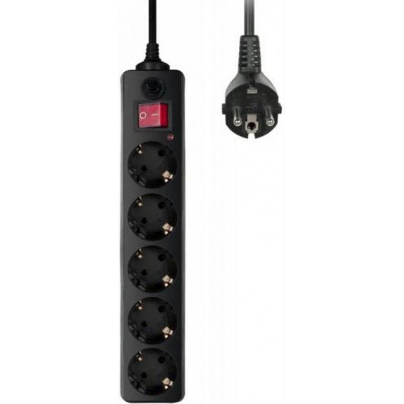 Сетевой фильтр Buro 500SH-3-B 3м (5 розеток) черный