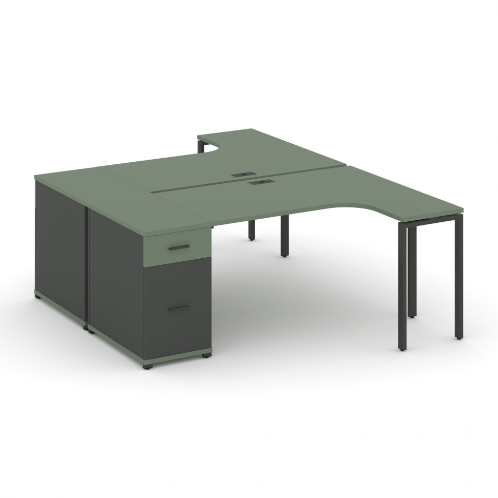 Concept Рабочая станция CN.DSA-403 A Кобо/Антрацит/Металл Антрацит 1800*1180*750 Concept Рабочая станция CN.DSA-403 A Кобо/Антрацит/Металл Антрацит 1800*1180*750