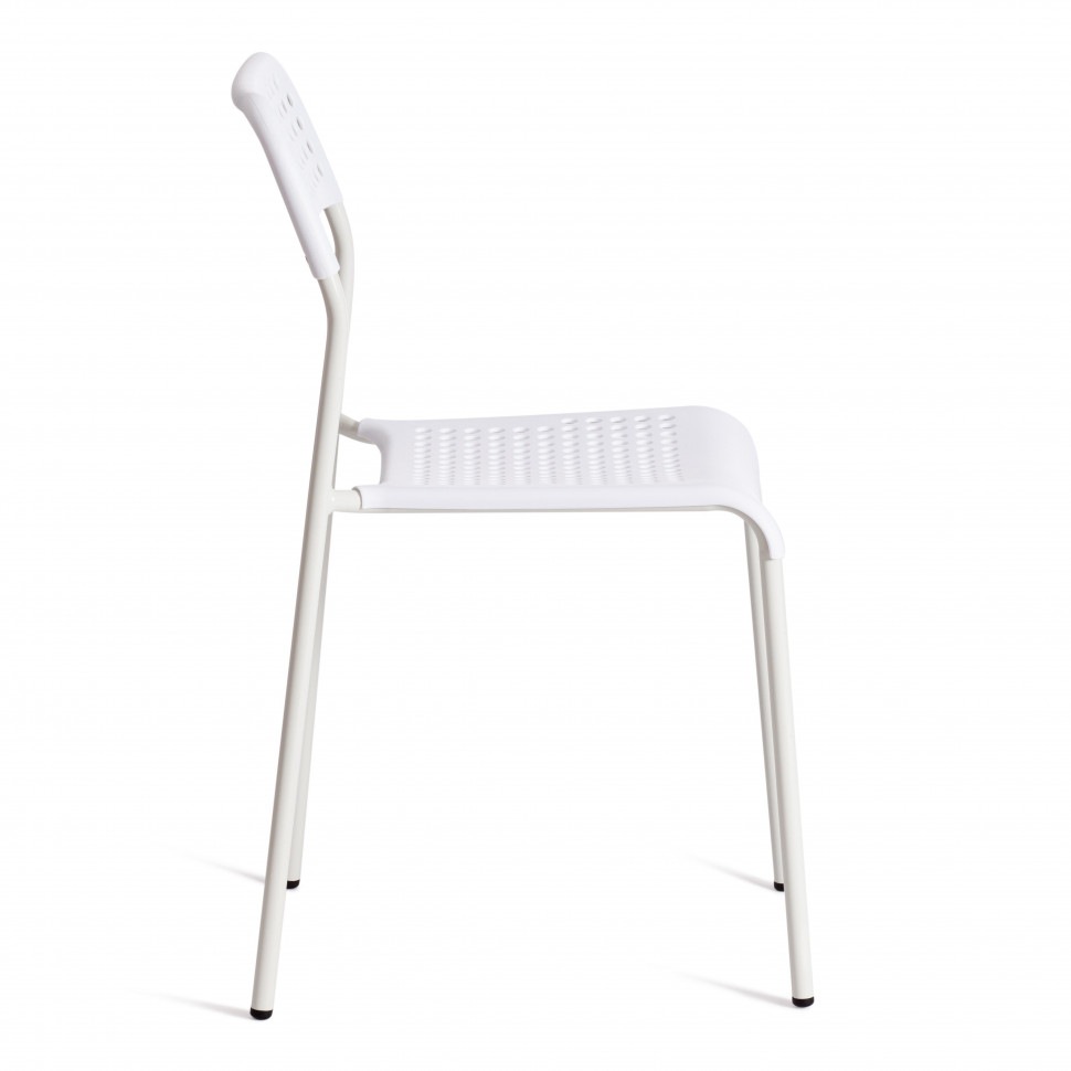 Стул ADDE (mod. C-049) металл/пластик, 39 х 49 х 78 см, White(белый) разборный