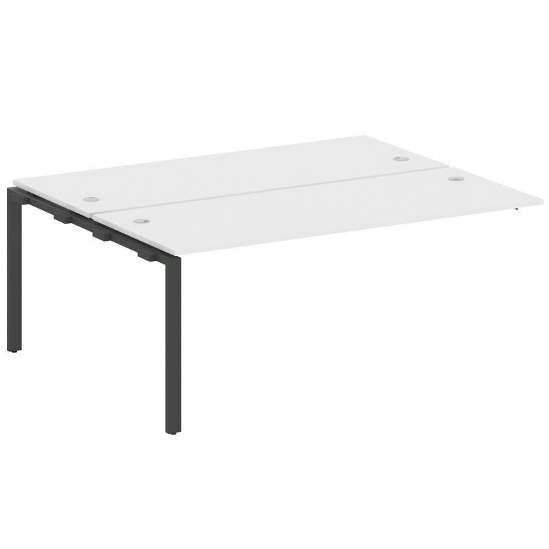 Metal System Проходной элемент рабочей станции на П-образном м/к БП.ПРС-СП-2.5 Белый/Металл Антрацит Metal System Проходной элемент рабочей станции на П-образном м/к БП.ПРС-СП-2.5 Белый/Металл Антрацит