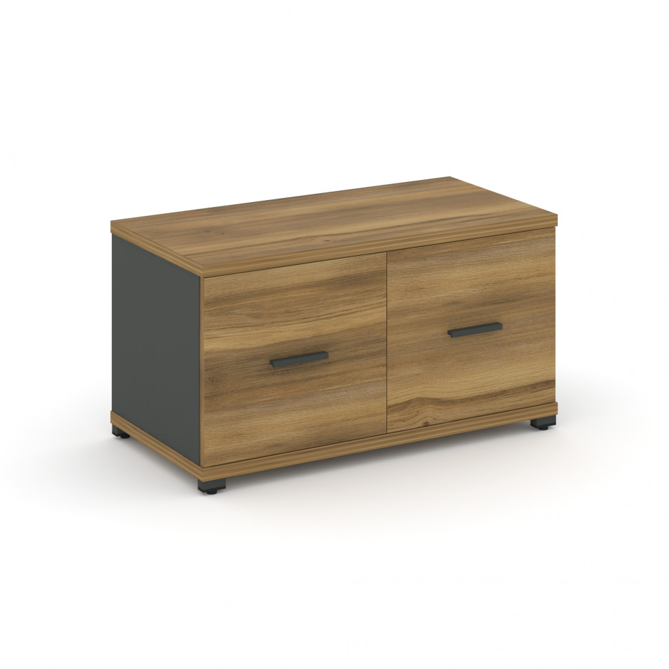 Concept Шкаф 1 широкая секция, 1 ниша CN.STS-113 A Сандал Янтарный/Антрацит/Металл Антрацит 836*420*