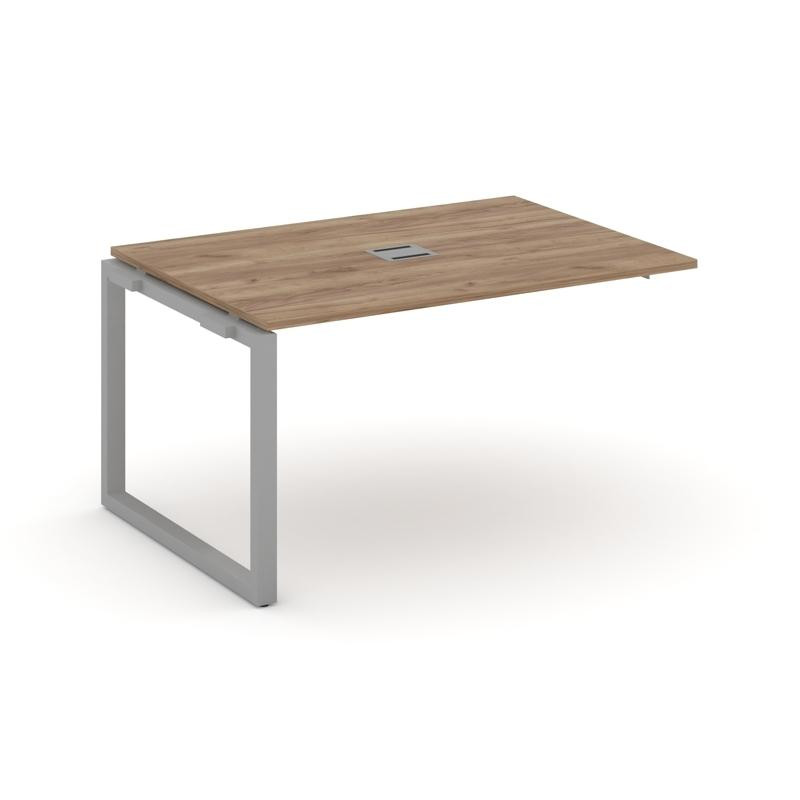 Style Project Проходной наб. элем. перег. стола SN-59O.NSPRG-004 Дуб Табак/Металл Серый 1580*980*750