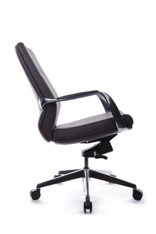 Кресло Alonzo-M В1711 Тёмно-коричневый (3072) натуральная кожа 68*68*102-108