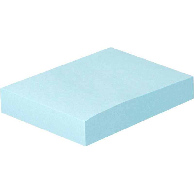 Стикеры ATTACHE Bright colours с клеев.краем 38х51 голубой 100л. 3 шт/наб