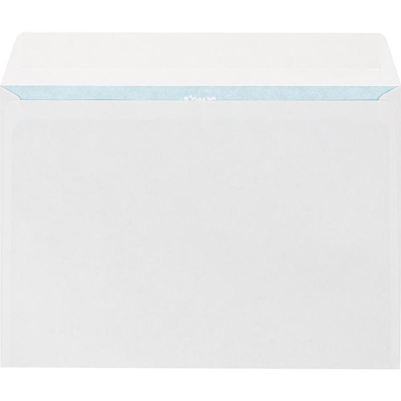 Конверт белый С5 стрип 162х229 80г КОМУС 50 шт/уп