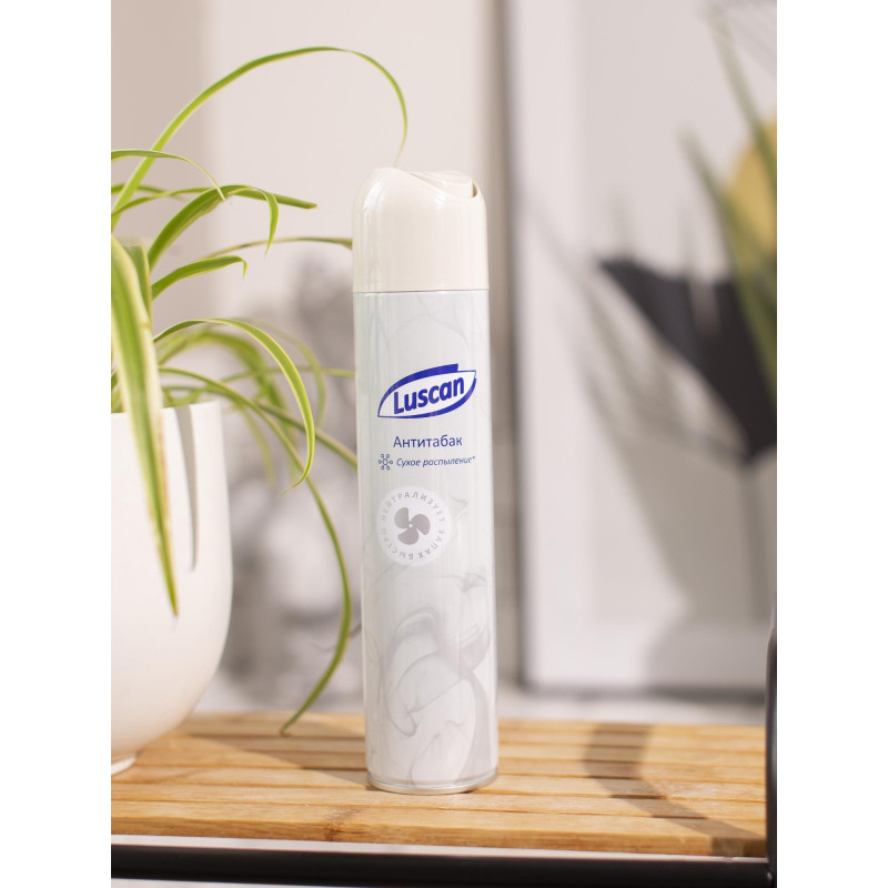 Освежитель воздуха Luscan 330мл Антитабак сухое распыл