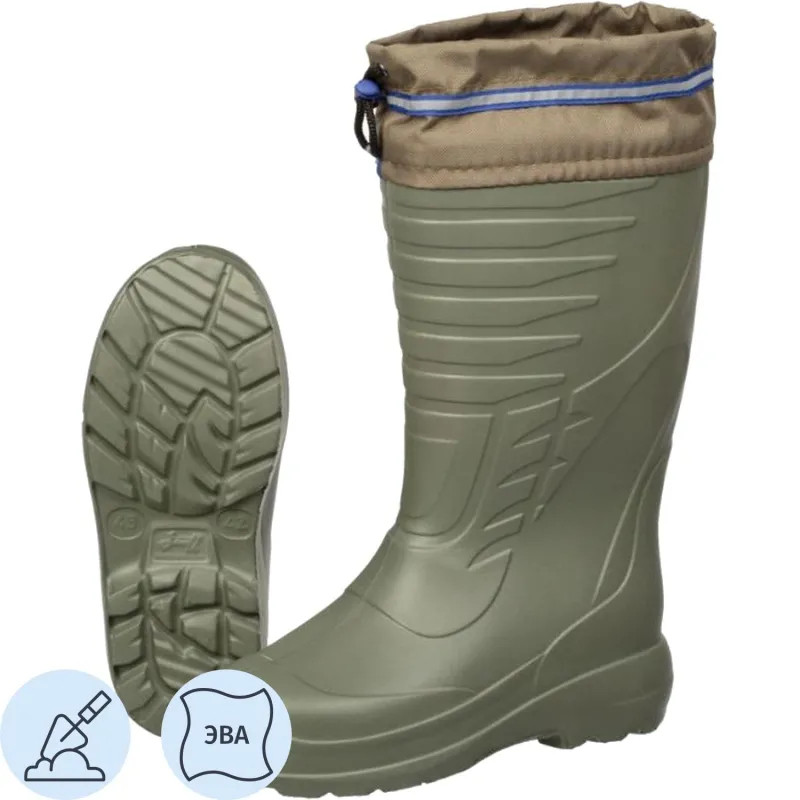 Сапоги мужские Тритон цв. олива ЭВА р.43-44